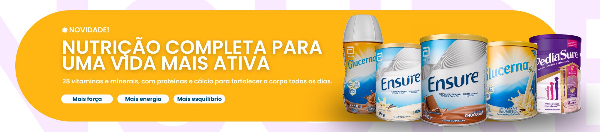 Linha Nutricional - Ensure