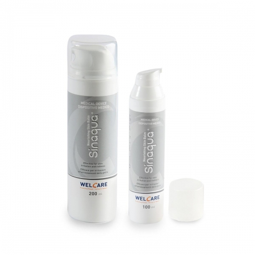 SINÁQUA BÁLSAMO NUTRITIVO 100 g  -  Sináqua Bálsamo Nutritivo para pele é indicado para auxiliar no tratamento sintomático de doenças dermatológicas frequentemente associadas a pele seca e escamada.